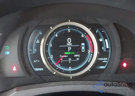 2016 Lexus Is 200T z USA, uszkodzony, nr VIN JTHBA1D29G5021366